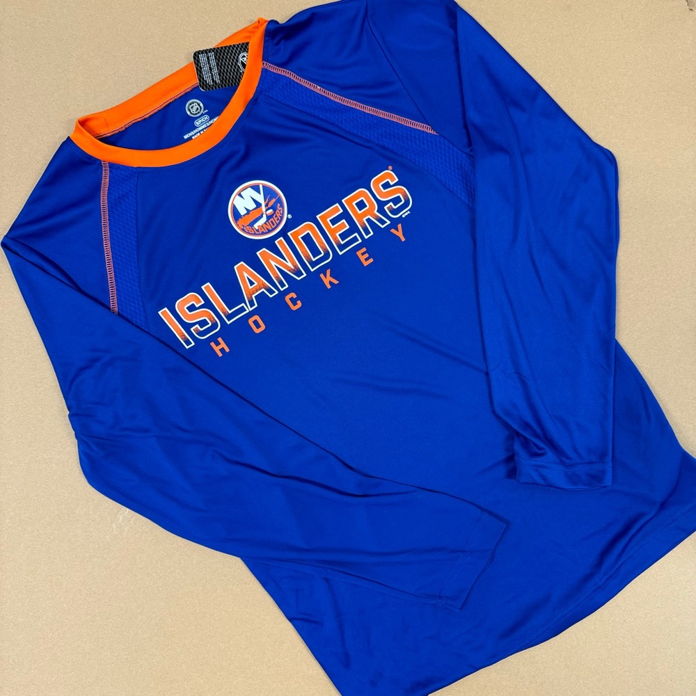 🏒NHL MENS ISLANDERS LONG SLEEVE